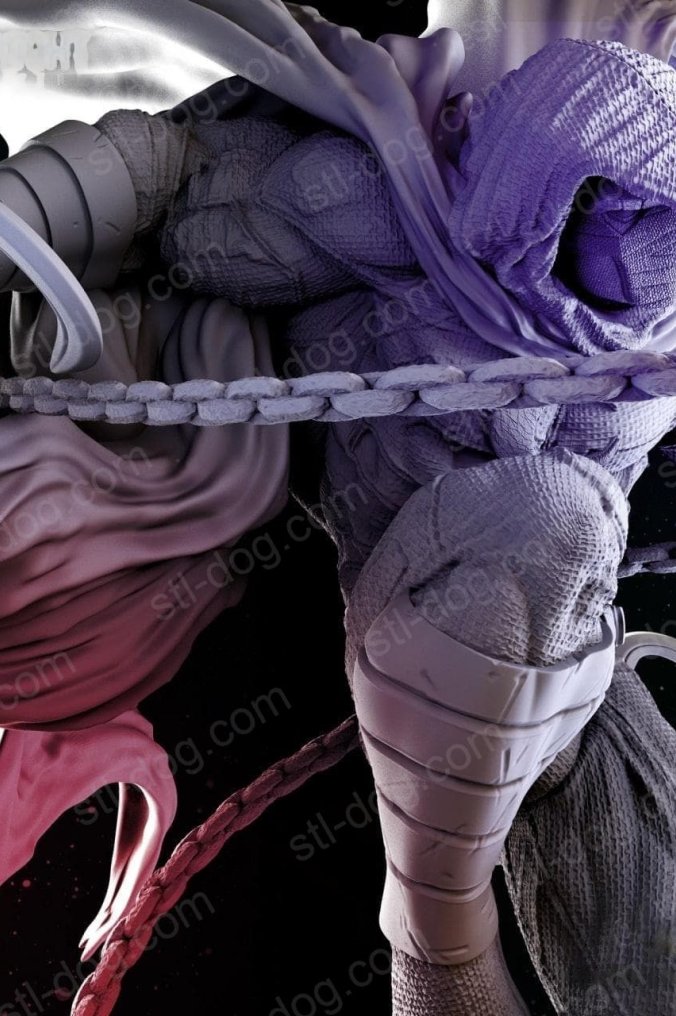 月骑士(Moon Knight) 3D打印图纸